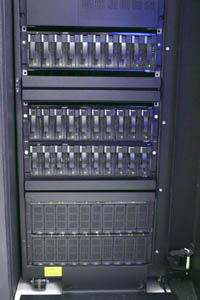 Some of VCUCC's SAN disk units